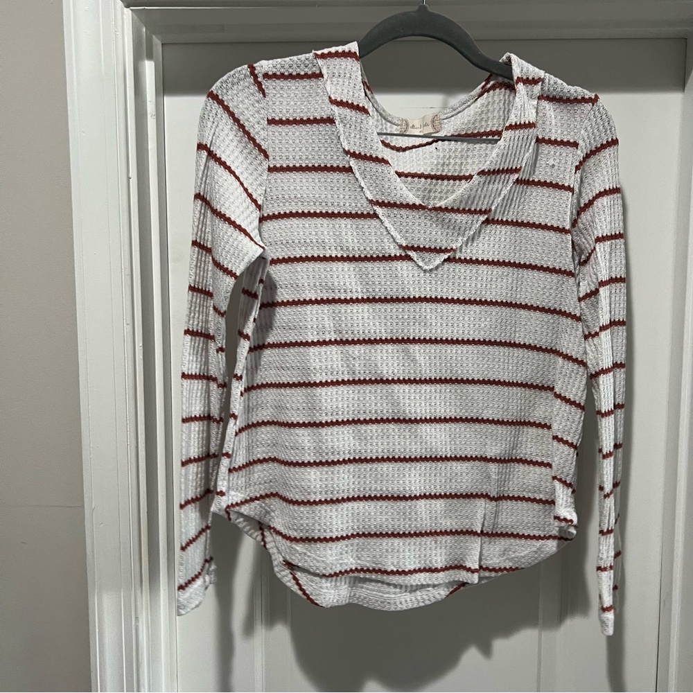 Long sleeve striped shirt